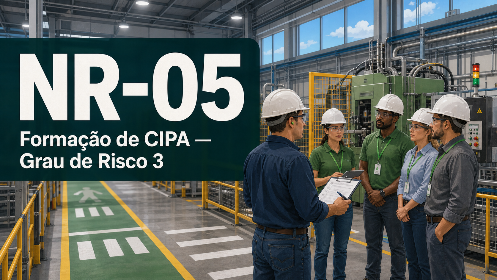NR-05: Formação de CIPA — Grau de Risco 3