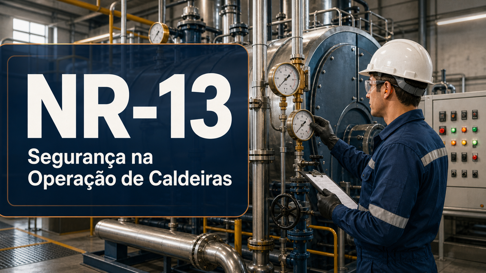 NR-13: Segurança na Operação de Caldeiras