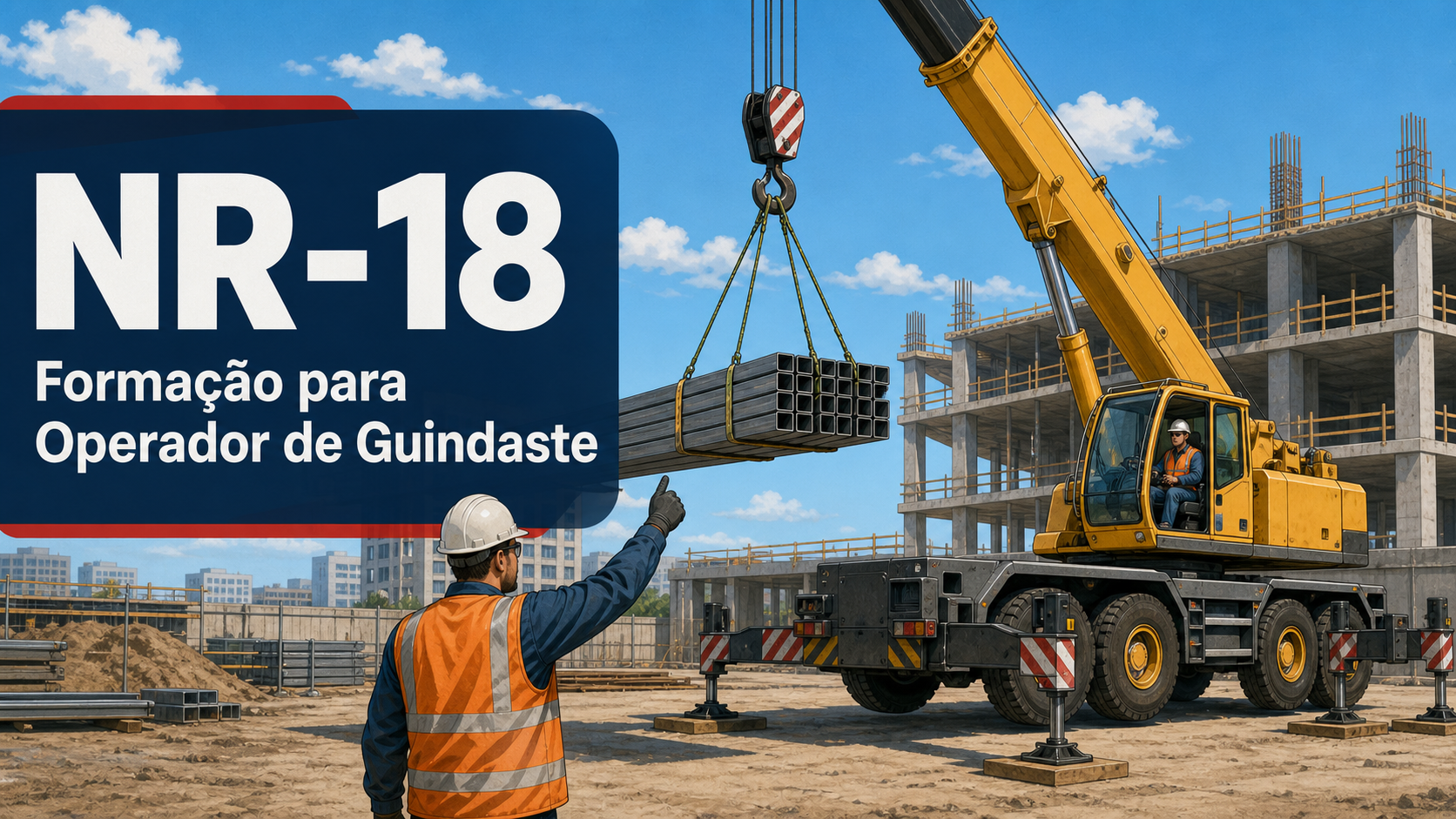 NR-18: Formação para Operador de Guindaste