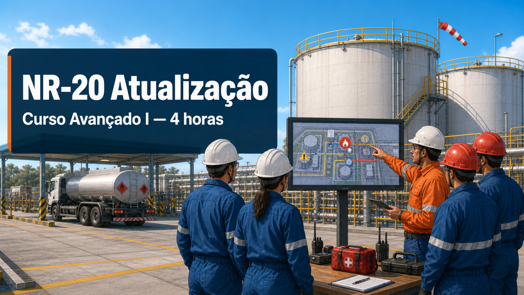 NR-20 Atualização — Curso Avançado I — 4 horas