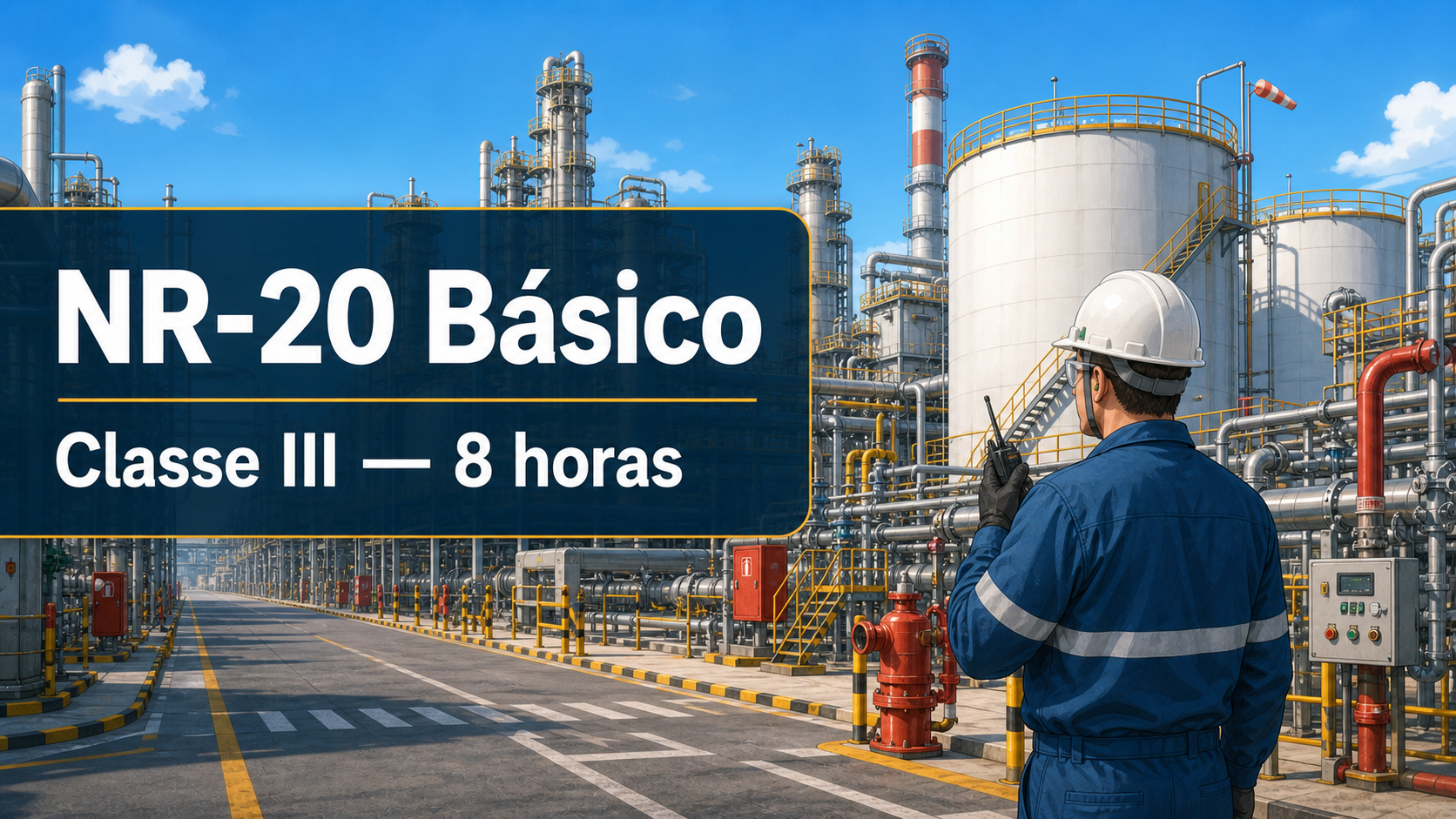NR-20 Básico — Classe III — 8 horas