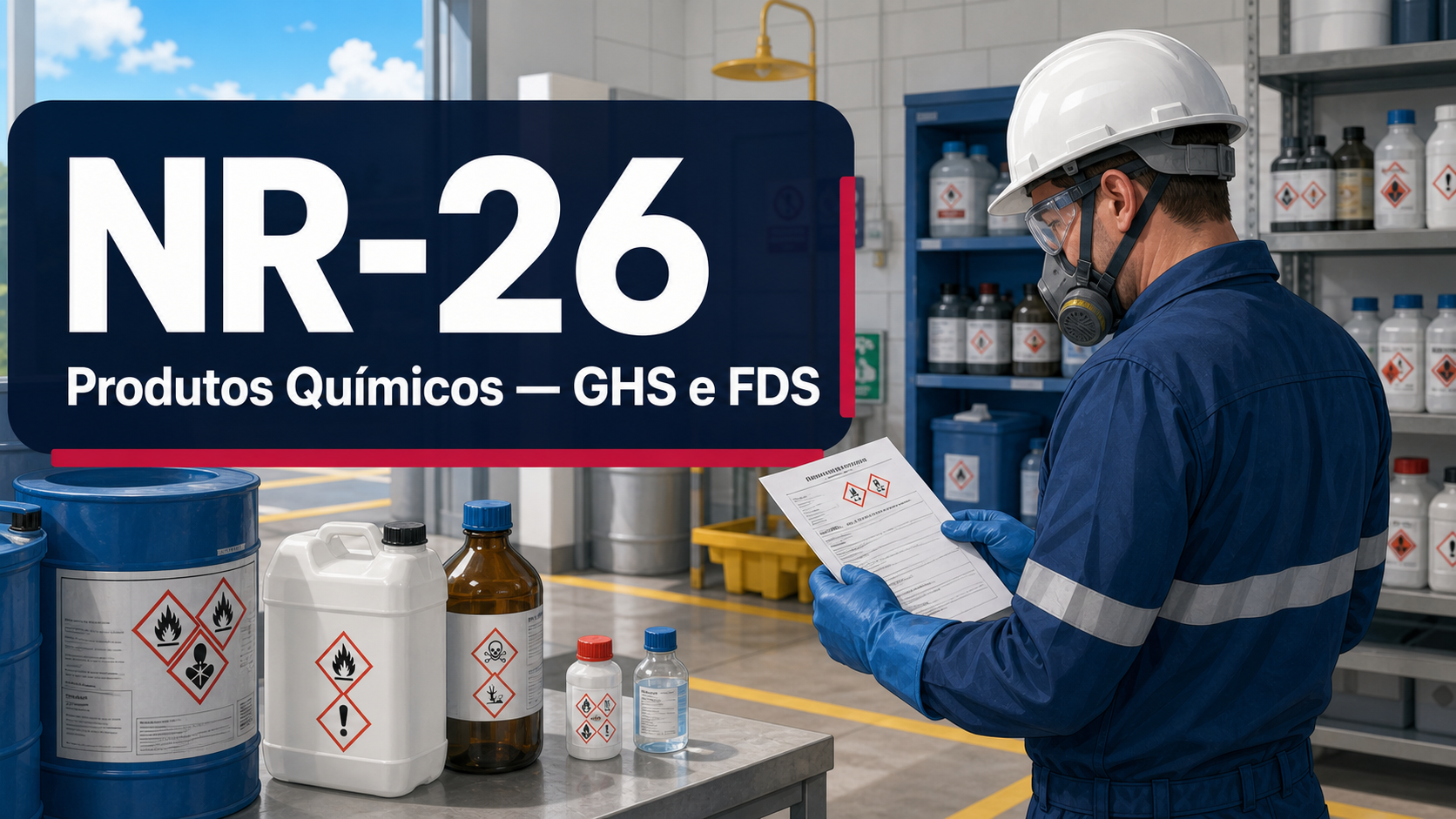 NR-26: Segurança no Manuseio de Produtos Químicos — GHS e FDS