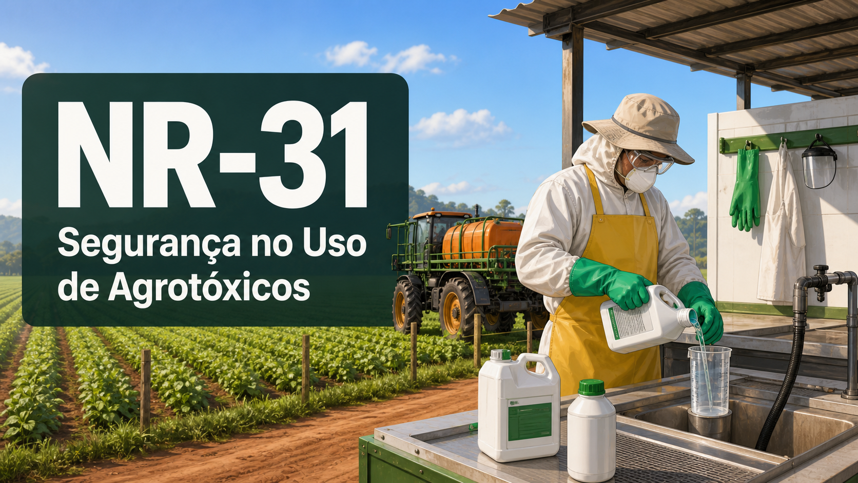NR-31: Segurança no Uso de Agrotóxicos e Produtos Relacionados