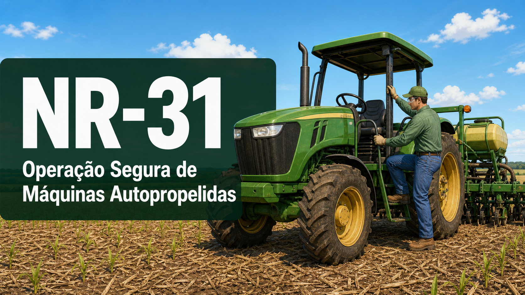 NR-31: Operação Segura de Máquinas Autopropelidas em Atividades Rurais