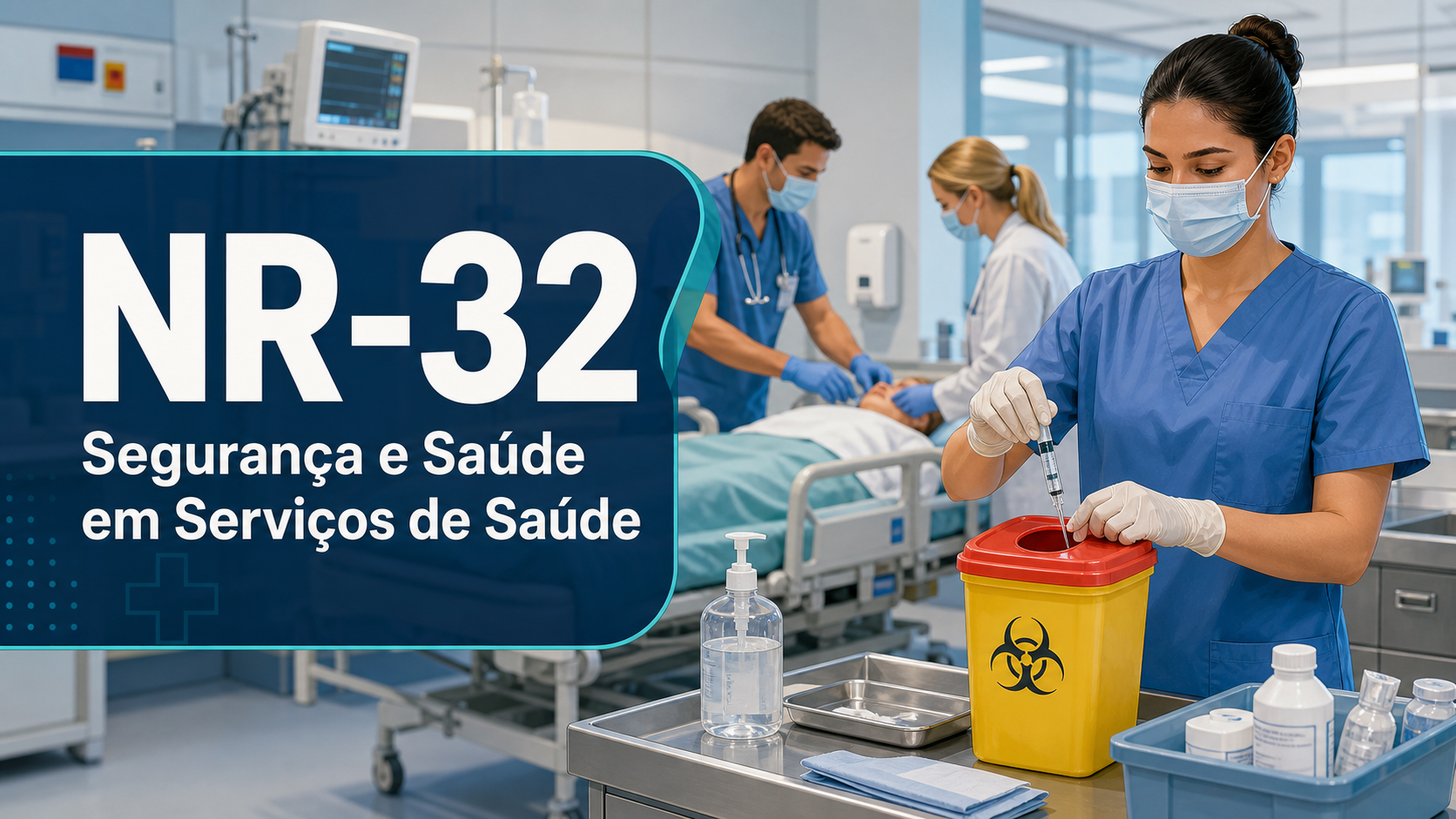 NR-32 na Prática: Segurança e Saúde para Profissionais de Serviços de Saúde