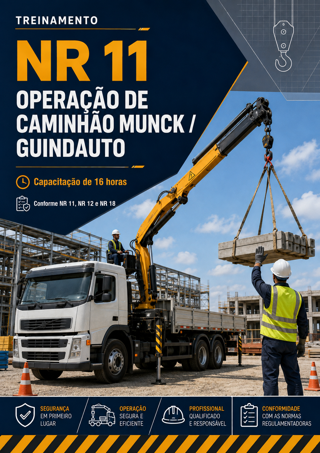 NR 11 – Transporte, movimentação, armazenagem e manuseio de materiais - Munck